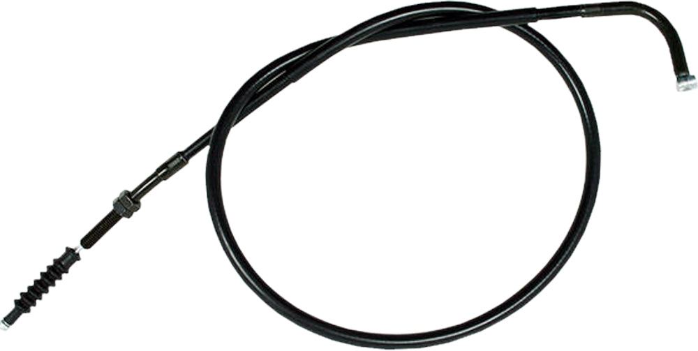 Motion Pro black vinyl clutch cable 70-3170 for motorcycle hydraulic control lines, showing the cable with protective black vinyl covering.