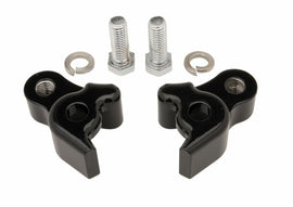 Burly Brand rear lowering suspension blocks in black for Harley Davidson models 2009-2016, part number 750-05563.
