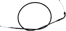 Load image into Gallery viewer, Motion Pro black vinyl throttle pull cable for control lines, showing the flexible cable with protective black vinyl coating.