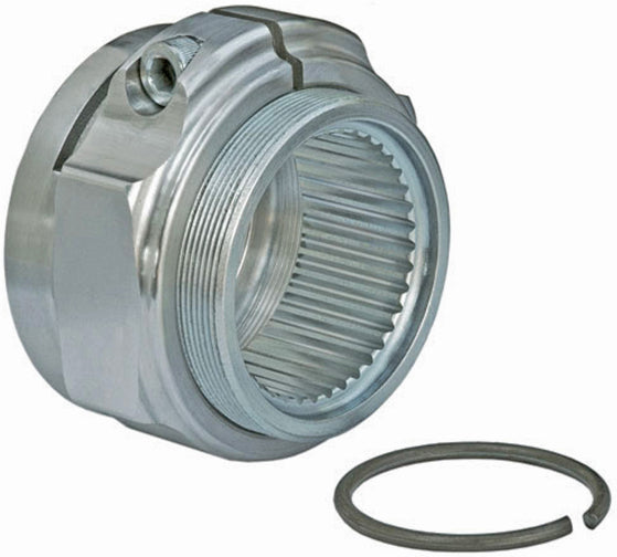Dura Blue Inc Posi Steel Lock Nut Suz 557-0265, close-up of a steel lock nut used in hardware fastening applications