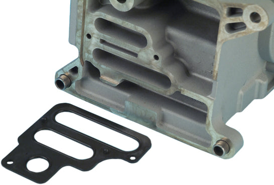 James Gasket seal gasket for transmission to engine on twin cam 6-speed motorcycle, one per pack, part number 35607-06.