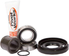 Pivot Works waterproof front wheel collar kit for Honda 52-12106, drive type, showing the assembled metal collar components.