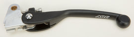ARC Aluminum Off Road Clutch Lever for motorcycles, showing the sleek black design and ergonomic shape.