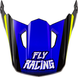 Fly Racing - Youth Kinetic Scorched Helmet Visor Blue/Grey/Hi-Vis Ys-Yl - 73-8674