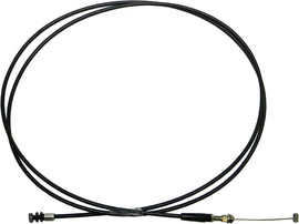 WSM Performance Parts throttle cable 72-20366 for hydraulic control lines, showing the cable with connectors and protective covering.
