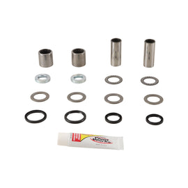 Pivot Works Swingarm Kit 52-0008 for motorcycle suspension, showing the assembled suspension components and hardware.