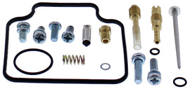 All Balls bike carburetor rebuild kit with gaskets and seals for intake, fuel system, model 226-10018, detailed components visible