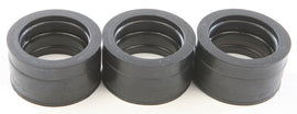 K&L Carburetor Boot/Holder for intake and fuel system, shown in close-up with black rubber material and mounting details.
