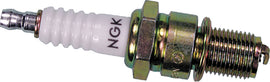 NGK spark plug #7471/04 2-C8E with metal shell and ceramic insulator, used for automotive engine ignition systems.