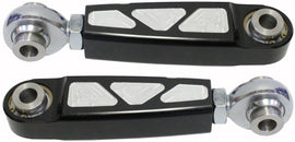 ModQuad front sway bar links for Rzr Turbo S, black suspension component with part number 28-47340, shown in the image.