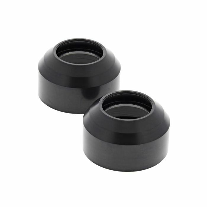 All Balls fork dust seal kit 22-57134 featuring gaskets and seals for motorcycle forks, with black rubber seals and metal components.