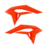Polisport Plastics Radiator Shrouds Red 64-861192