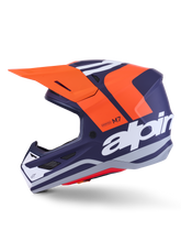 Charger l'image dans la galerie, Sm7 Core Helmet Orng/Blue Matt 2x