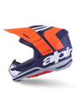 Sm7 Core Helmet Orng/Blue Matt 2x