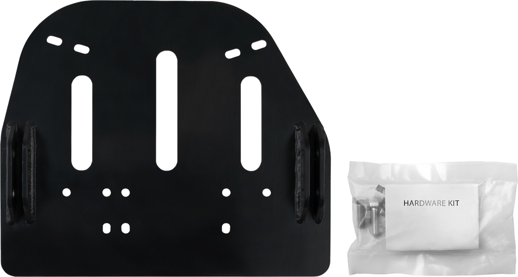 Open Trail ATV plow mount 459-5075, sturdy metal attachment with mounting brackets for secure ATV snow plow installation.