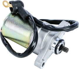 Fire Power starter motor for A/C applications, model 26-1329, showing the compact electric starter with wiring connections.