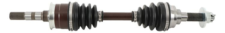 All Balls heavy-duty front drive axle with six balls, designed for durable vehicle axle performance.