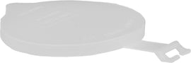 Ratio Rite measuring cup lid in clear plastic with measurement markings, designed to fit Ratio Rite measuring cups.