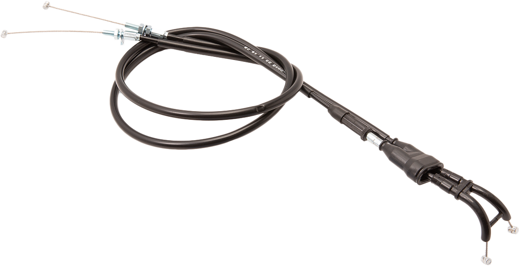 Motion Pro Throttle Cable Hon 70-0266 for motorcycle control lines, showing the cable with protective casing and fittings.