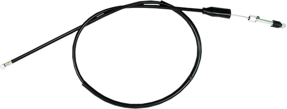 Motion Pro black vinyl clutch cable 70-4057 for motorcycle control lines, with visible cable and protective vinyl coating.