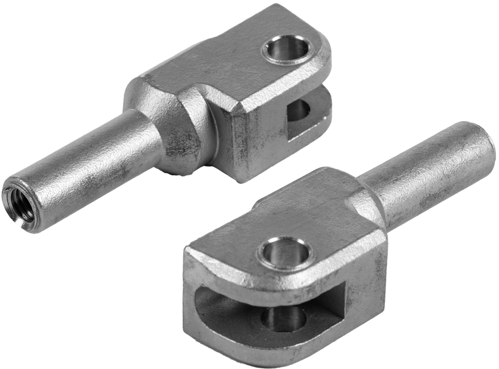Flo Motorsports foot control clevis for FTR 1200 motorcycle, part number 122-8226, shown in black metal with mounting details