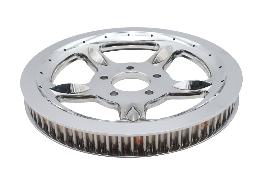 Factory Sample Rear Drive Pulley 68 Tooth Chrome
