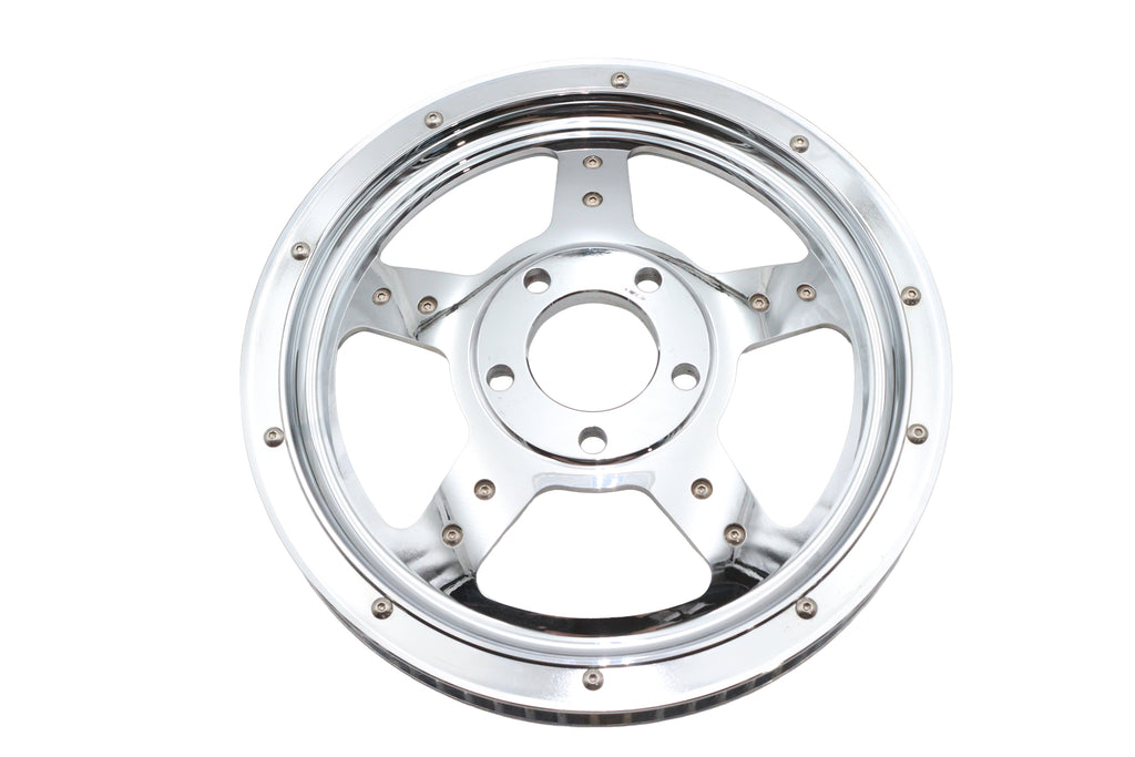 Factory Sample Rear Drive Pulley 68 Tooth Chrome
