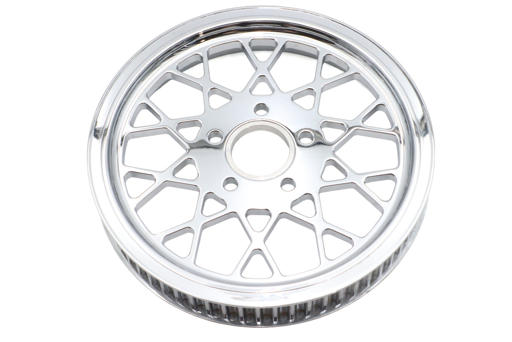 Classic Spoke Rear Drive Pulley 65 Tooth Chrome