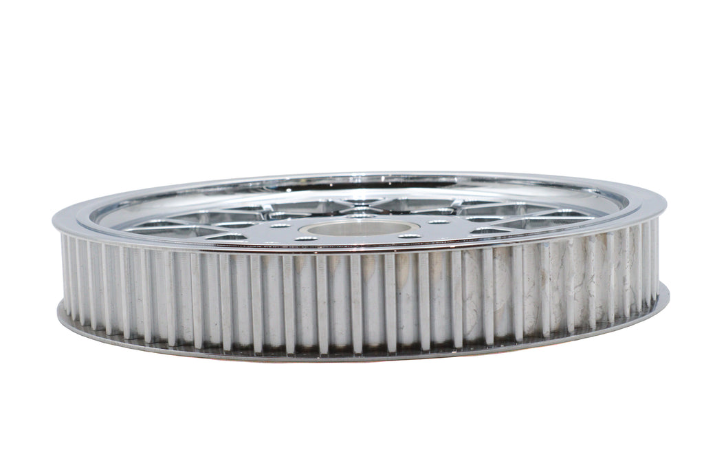 Classic Spoke Rear Drive Pulley 65 Tooth Chrome