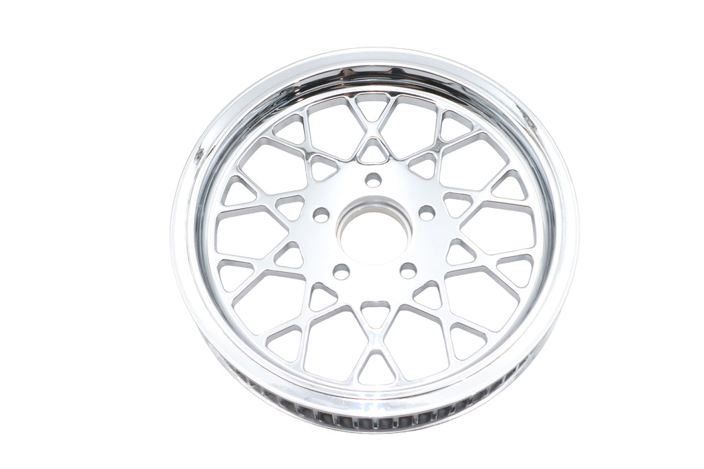 Classic Spoke Rear Drive Pulley 65 Tooth Chrome