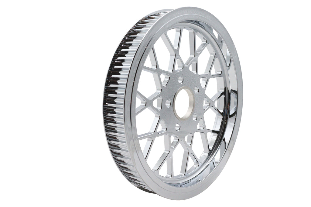 Classic Spoke Rear Drive Pulley 70 Tooth Chrome