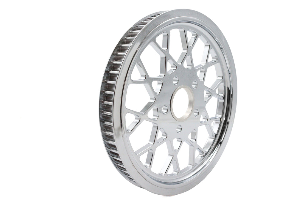 Classic Spoke Rear Drive Pulley 65 Tooth Chrome