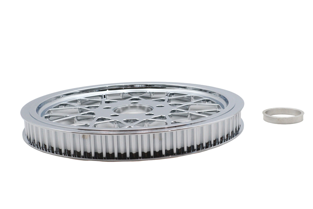 Classic Spoke Rear Drive Pulley 70 Tooth Chrome