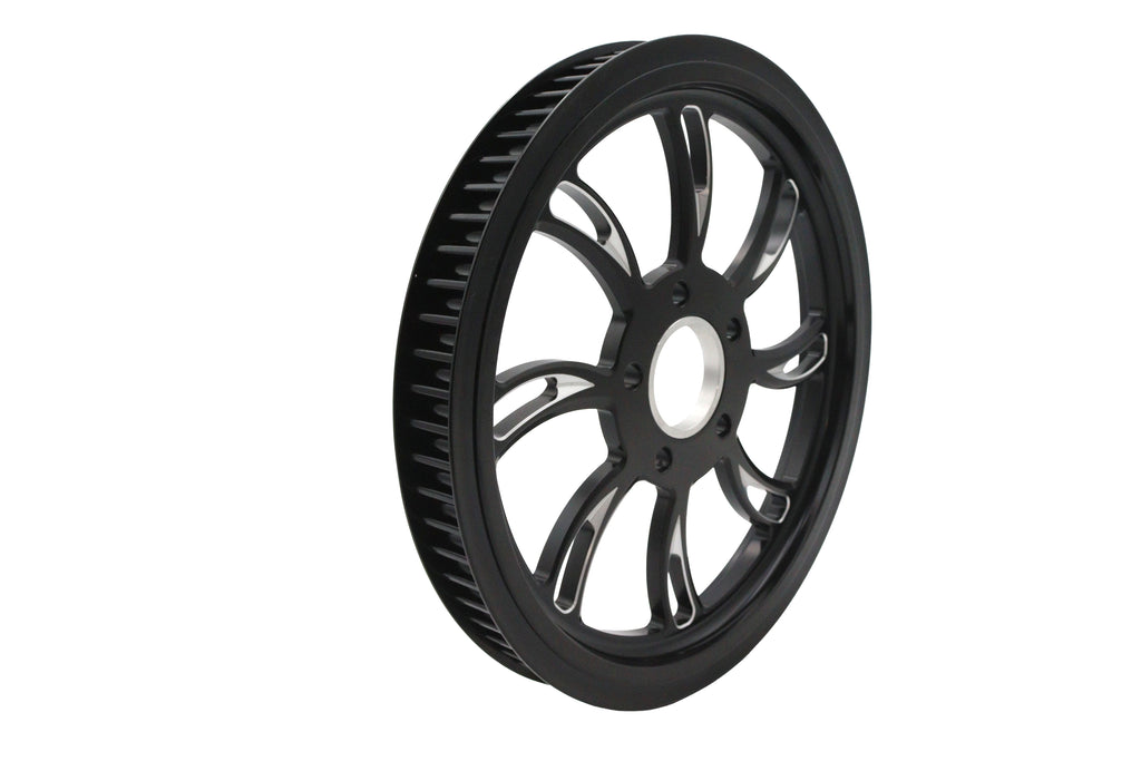 Vortex Rear Drive Pulley 70 Tooth Black Cut