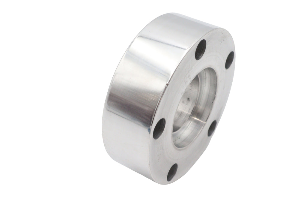 Rear Pulley Brake Disc Spacer Polished 1-1/4 inch Thickness