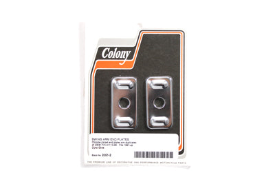Chrome Swingarm End Plates