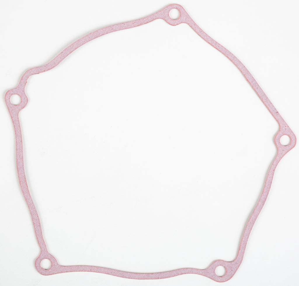Boyesen motorcycle clutch cover gasket 59-7317, rubber seal for clutch cover, shown on a 2012 motorcycle engine.