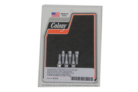 D-Ring Chrome Rocker Arm Cover Screw Set