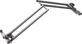 SEIZMIK Seizmik Armory X Rack for UTVs, black luggage rack with sturdy metal construction and mounting brackets.
