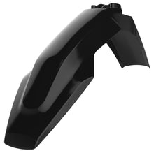 Load image into Gallery viewer, Black Polisport Plastics front fender for motorcycles, part number 64-69043, shown in the image.