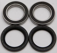 Load image into Gallery viewer, All Balls Drive Wheel Bearing Kit 22-51595 showing metal bearings and seal components for vehicle wheel assembly.