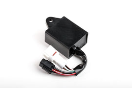 Ricks Motorsport Electric CDI 27-15408 for motorcycle electrical system, showing the compact black plastic module with wiring terminals.