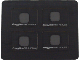 Frogzskin Vent Kit for GoPro Hero 10, 4-piece accessories set with ventilation components and mounting hardware.