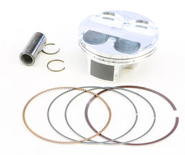 Vertex forged piston kit for Yamaha 175-24109B, includes piston components with 76.96mm size and 13.5:1 compression ratio.
