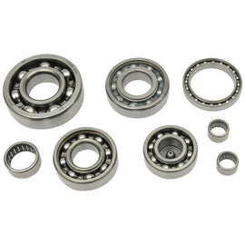 Hot Rods transmission drive bearing kit 421-HR0076 with multiple bearings and components for automotive repair, shown in the image.