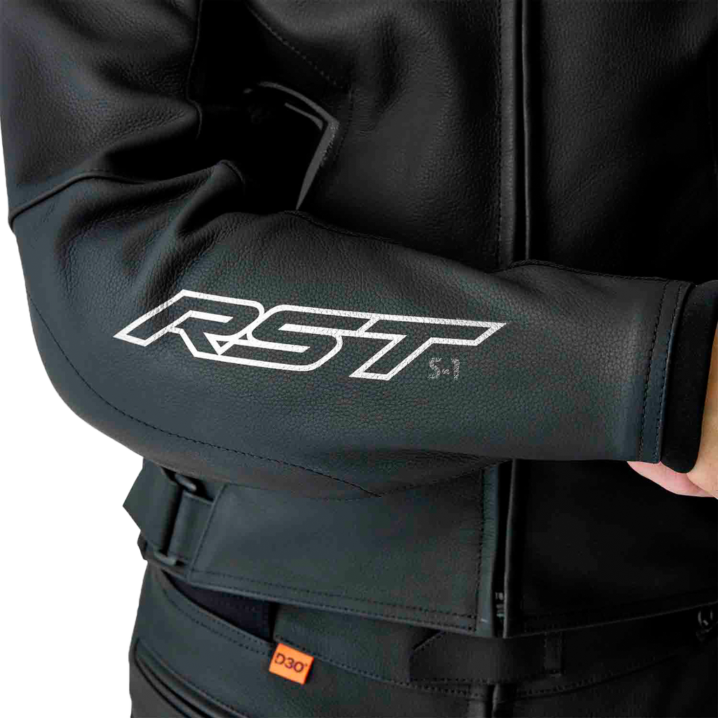 S1 D3o Leather Jacket Blk/Whi 5x