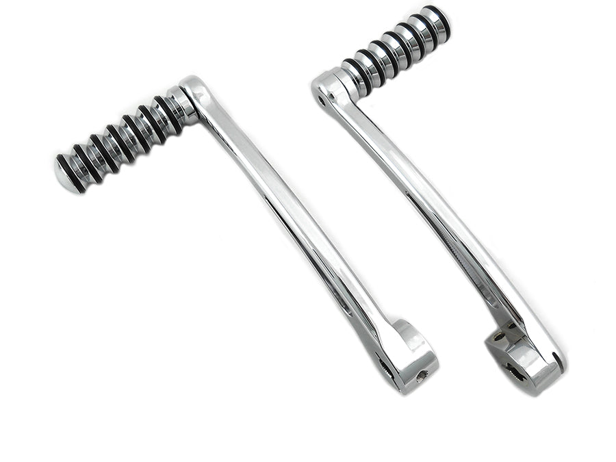 Chrome Heel Toe Shifter Lever Set