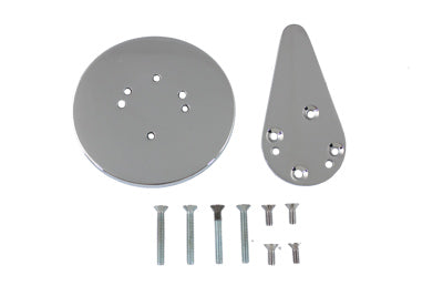 Chrome Dust Shield and Shifter Lever Set