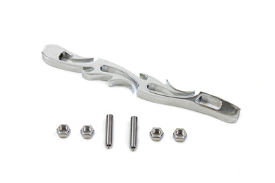 Chrome Shifter Rod Flame Style