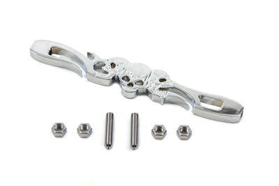 Chrome Shifter Rod Skull Style